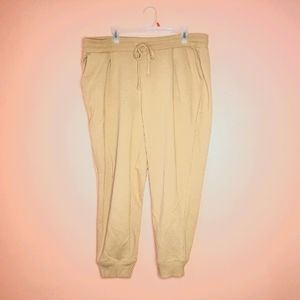 Beige Sweatpants